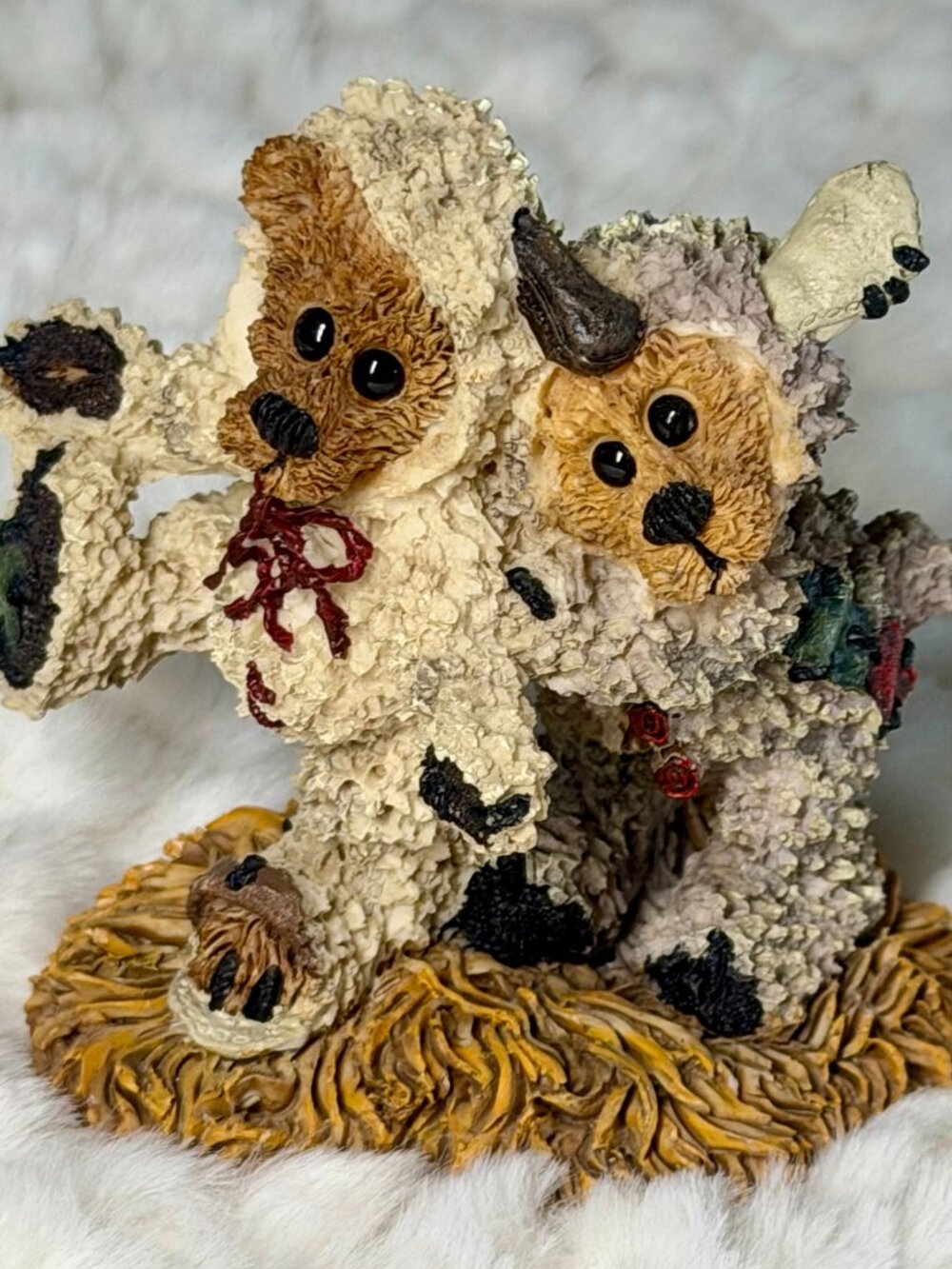 Vintage Boyd's Bears & Friends Nativity Series #3 Winkie & Dink as Lambs